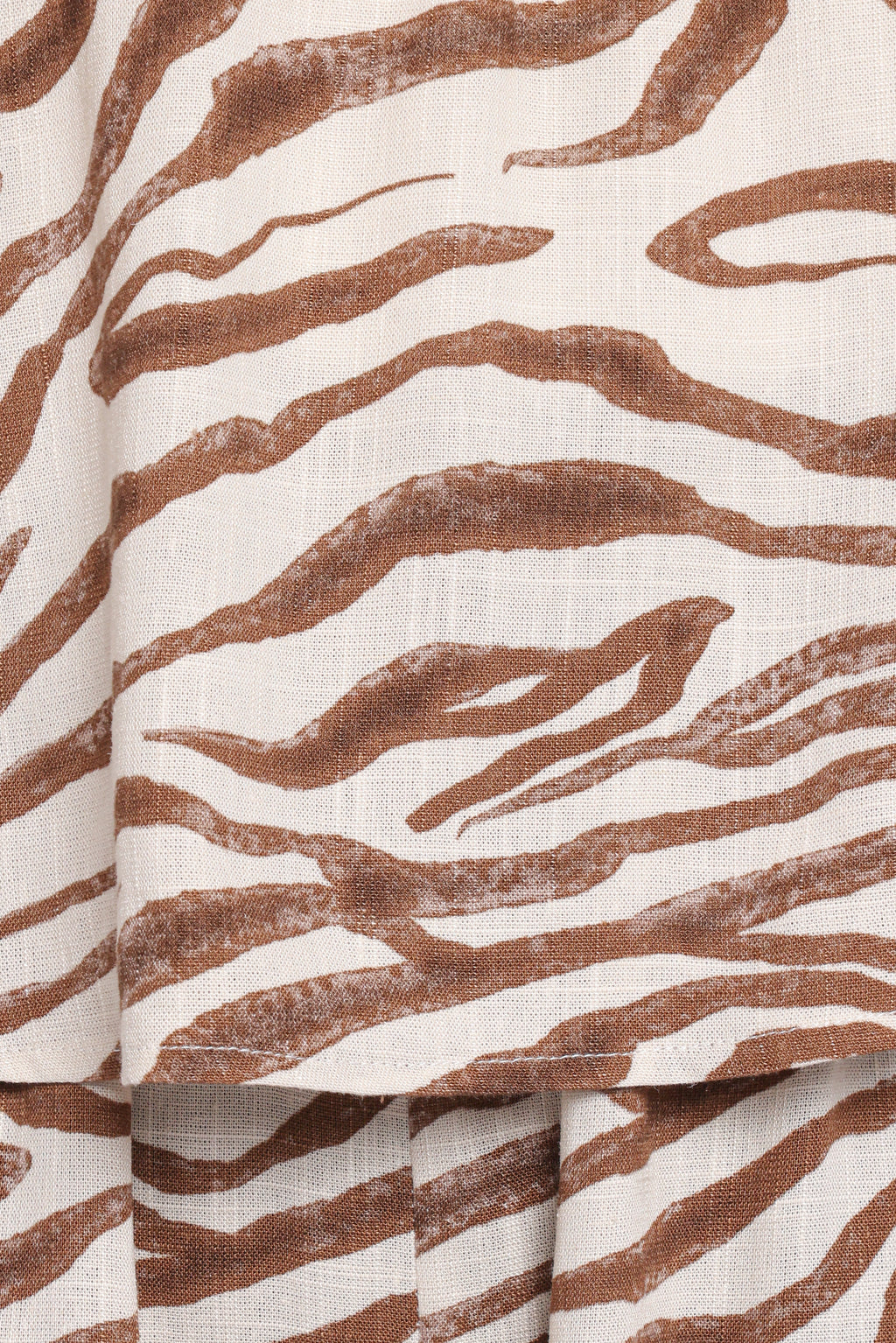 Ravenna Romper - Brown Zebra