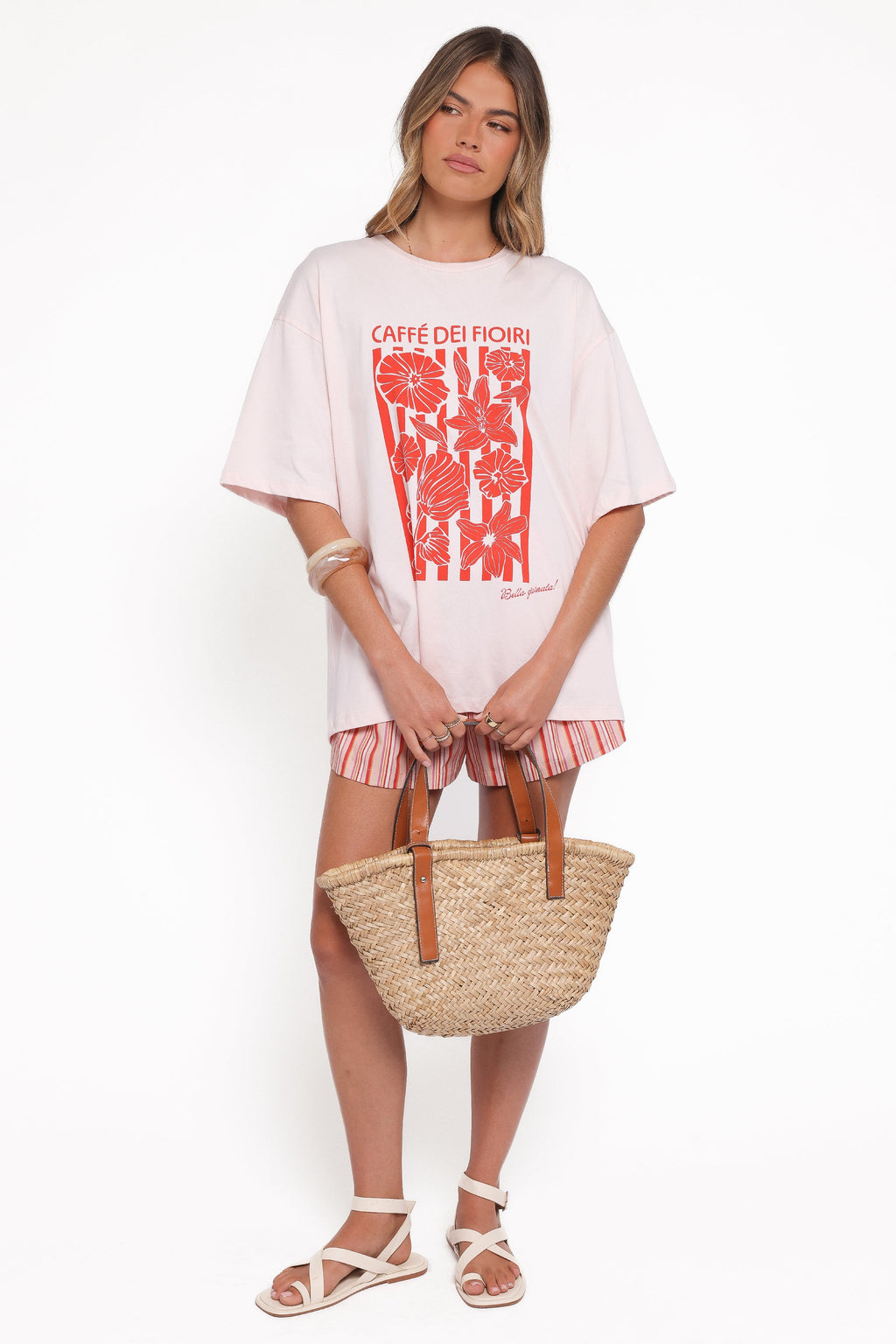 Caffe Dei Fiori Tee - Pink