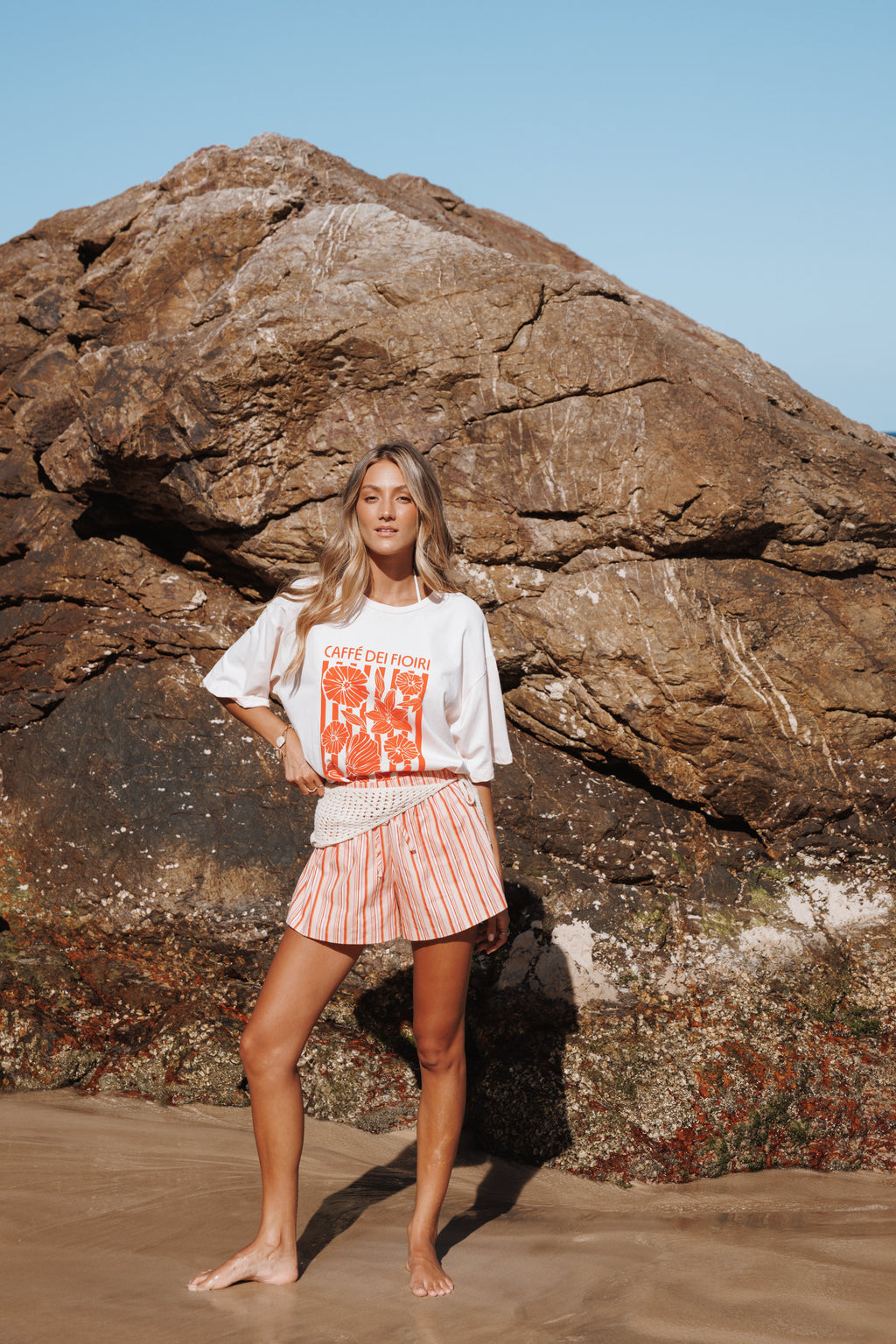 Caffe Dei Fiori Tee - Pink