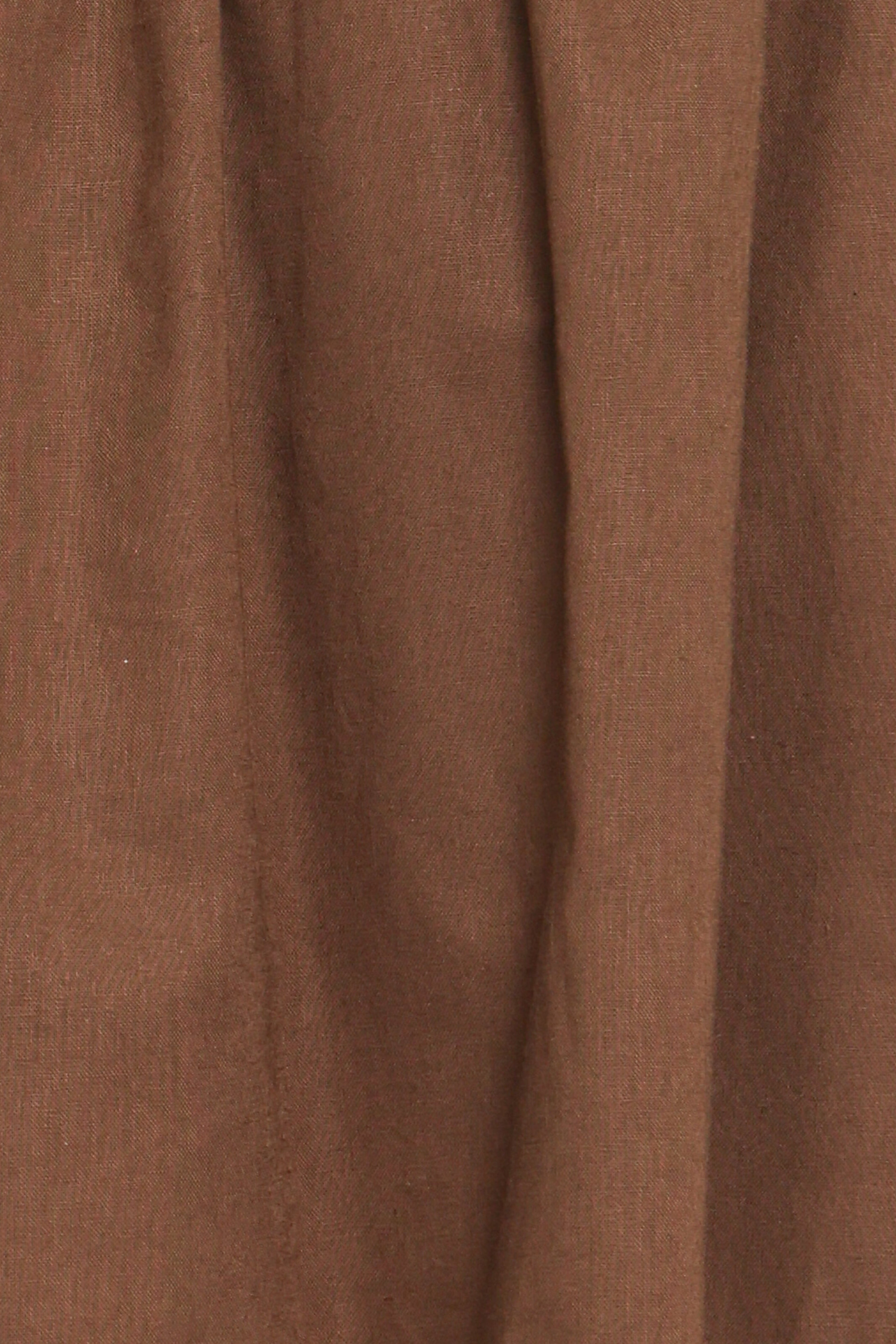 Ember Strapless Tunic Top - Brown